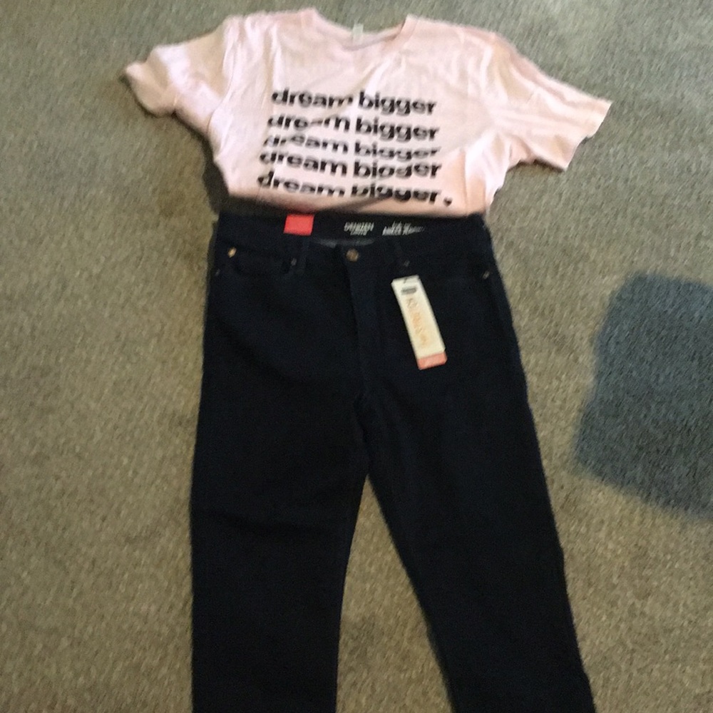 NWT Levi’s Denizen High-Rise Zip Ankle Jegging. Size 15.